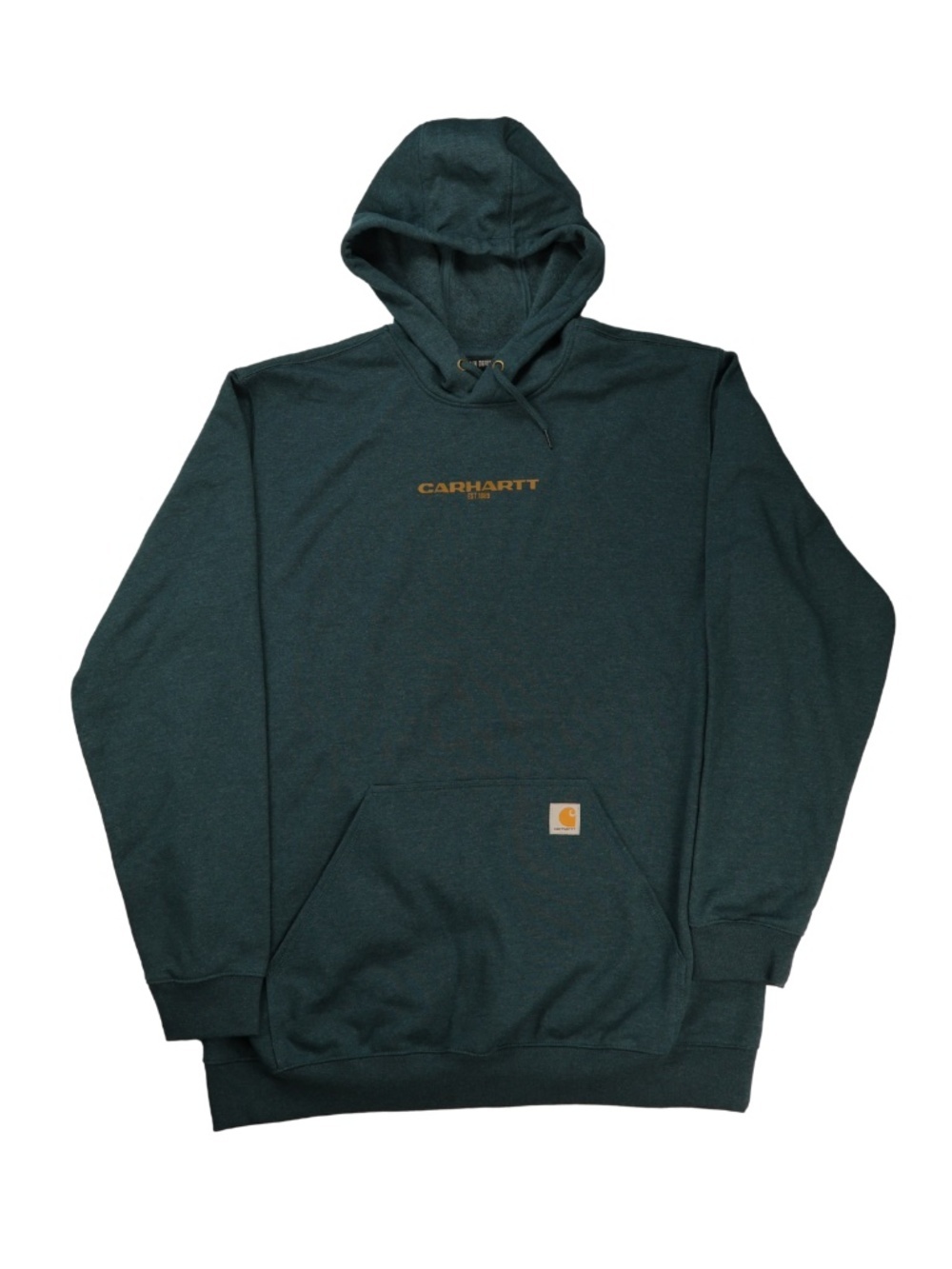 Carhartt Rain Defender Hoodie XL Tall Green Loose Fit Sweatshirt NWT